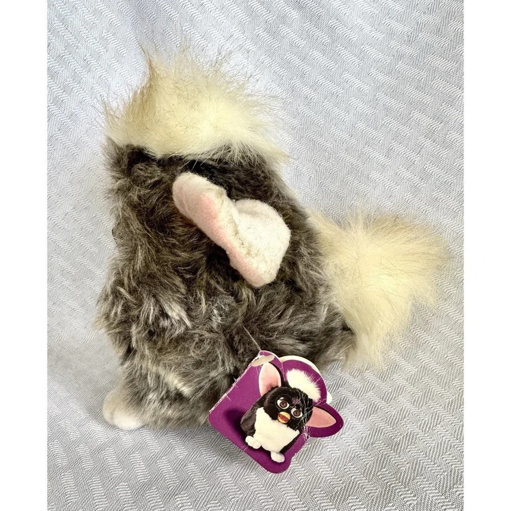 1998 Furby Owl Twins Tiger Electronics Model 70-800 • Tags • As-Is Tested